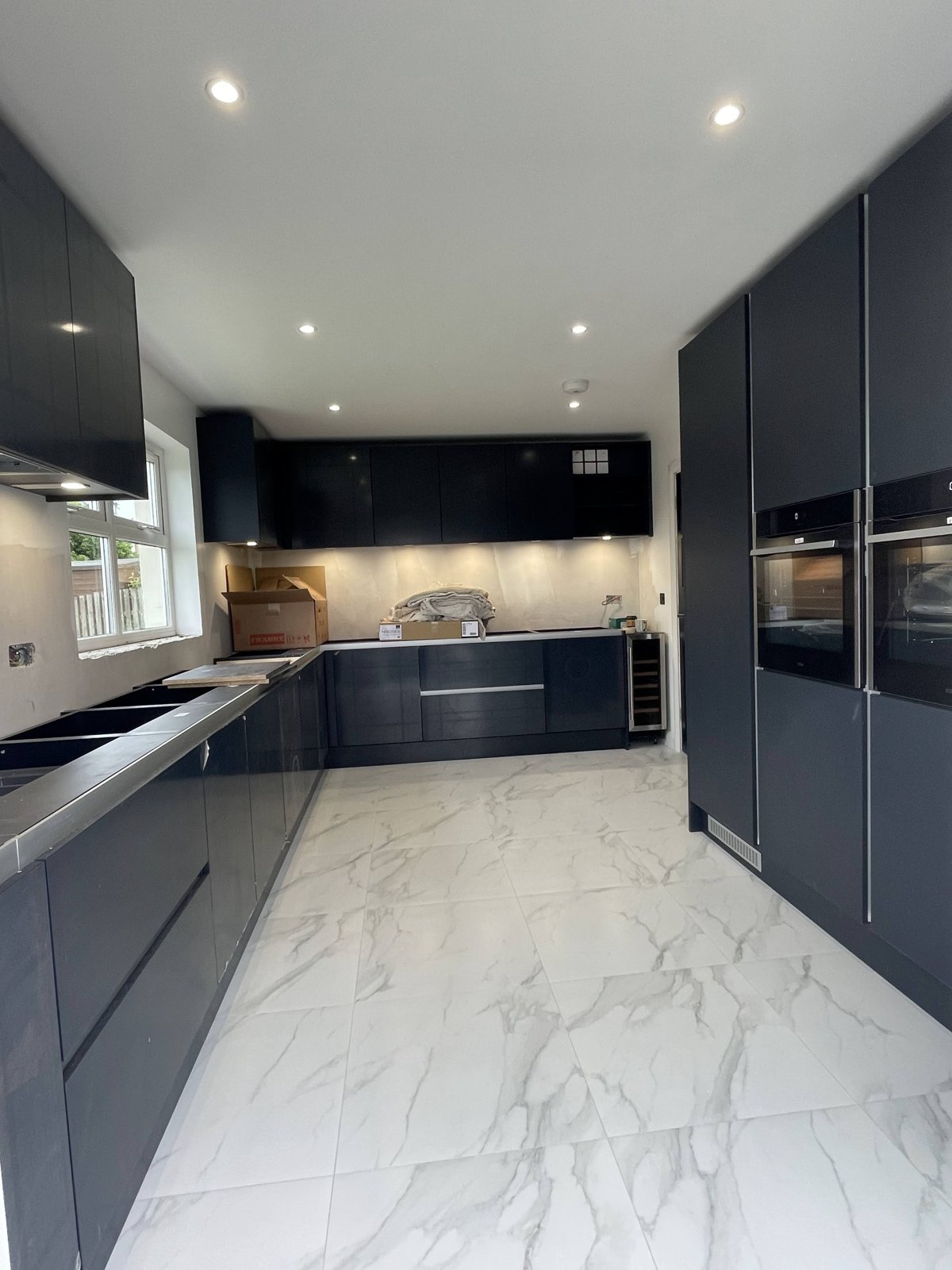 Kitchen lighting installation by Carrick Electrix